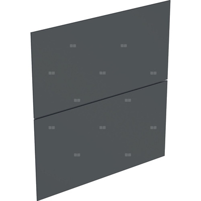 Zestaw frontów szuflad (2 szt.) do szafki bocznej GEBERIT ONE, kol. czarny matowy szer.450 mm