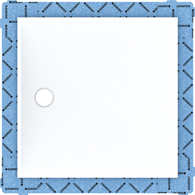 Panel do prysznica bezbrodzikowego Geberit Setaplano, kwadratowy: 100x100cm