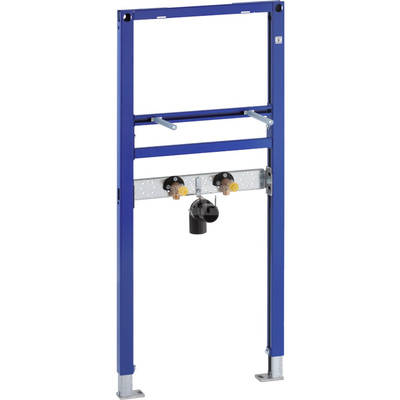 Stelaż podtynkowy do umywalki GEBERIT Duofix, 1120 x 500 x 75 mm, bateria: stojąca, regulacja wysokośći
