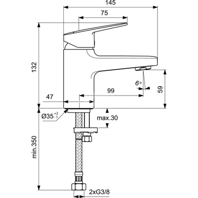CERAPLAN BATERIA UMYWALKOWA H60 RMTD 5L
