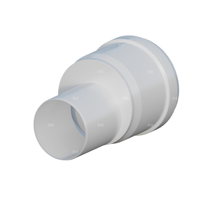 PP redukcja mimośrodowa DN60/125mm z uszczelką [EPDM]