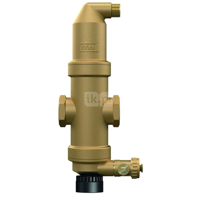 Separator mikropęcherzy REFLEX TW 22 M, 10 bar / 110'C, 22mm, z wkładem magnesowym