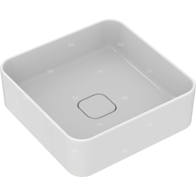 STRADA II Umywalka 40 WHT NOF NTH SQR
