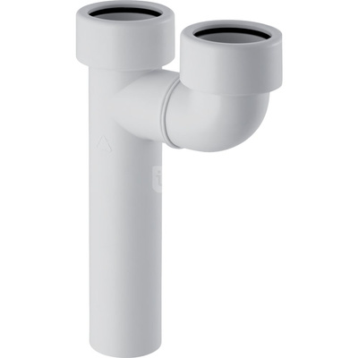 Trójnik dwuczęściowy 90 st. d40/d40, biały-alpin