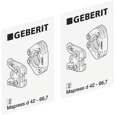 Naklejka identyfikacyjna - opaska zaciskowa Mapress d42-66.7 (2) zest.-2