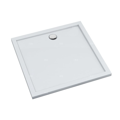 Schedpol Brodzik akrylowy Standard Plus Caspar New 80x80x4,5 cm, kwadratowy