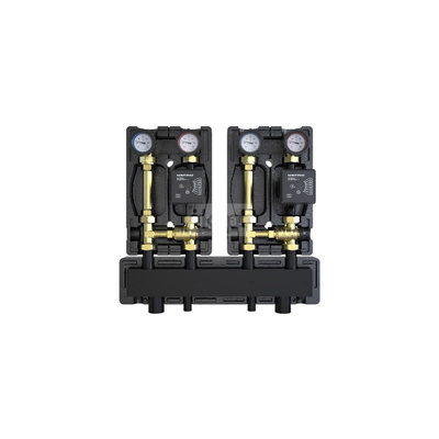 Zestaw DZGP-ECFP-05/ z grupami z zaw. termost. 20-45' C na pompach DEFRO ECOFLOW ENERGY PLUS