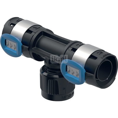 Trójnik przejściowy Geberit FlowFit z MasterFix, przepływ: Materiał=PPSU, d=25mm, RpMF=1/2 ", d1=20mm