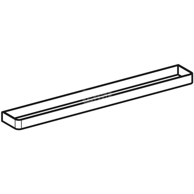 Uchwyt na ręczniki Geberit do mebli łazienkowych: 42.4x1.9x4.9cm, Lava / Malowany proszkowo, matowy