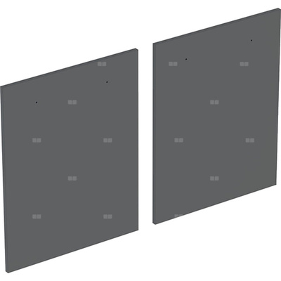 Front (bez zawiasów) (2 szt.) do szafki do umywalki GEBERIT NOVA PRO PREMIUM, kol. lava matowy szer.1000 mm