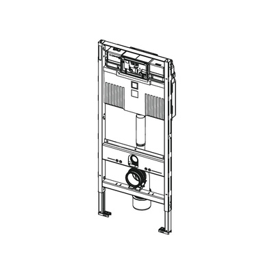 Stelaż podtynkowy do WC TECE profil, 1120 x 500 x 160 mm, regulowana wysokość, ze spłuczką