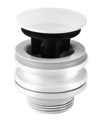 KOREK KLIK-KLAK 11/4x60MM UNIWERS NISKI BIALY POLE