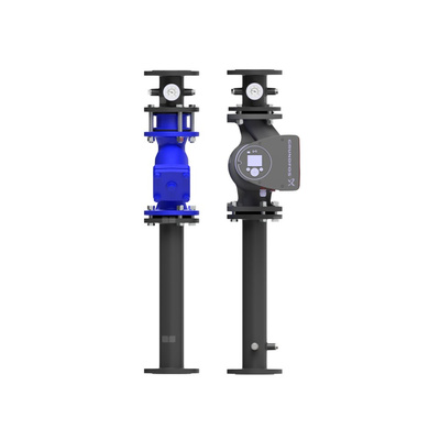 Grupa pompowa DXL – SA 300 – DN 80/50 (3”) bez izolacji, bez pompy, z przyłączem pod pompę kołnierzową DN50(280 mm)