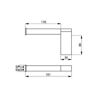 CONNECT UCHWYT NA ZAPASOWY PAPIER