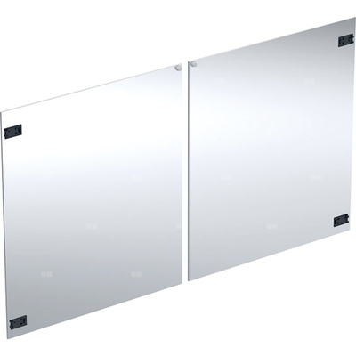 Zestaw drzwi krótkich, do szafki z lustrem Geberit ONE (od roku produkcji 2021): Szerokość znamionowa=120cm