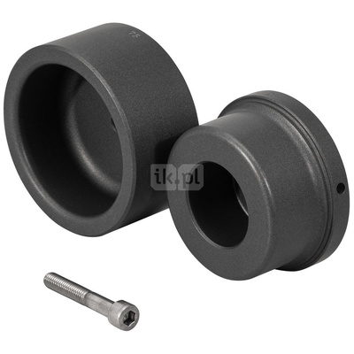 Króciec, tuleja, śruba fi 75 mm, Zestaw REMS