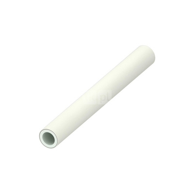 Rura PE-Xc/AL/Polietylen TECE logo 63 mm x 6 mm kolor biały - sztanga 5 m wielowarstwowa gładka