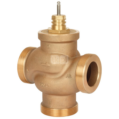 Zawór trójdrożny regulacyjny DANFOSS brąz GZ DN 15, kl. ciśn. PN 16 1 Kvs