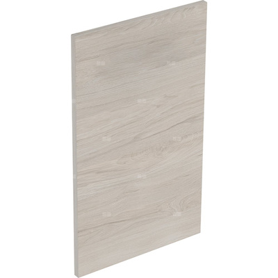 Drzwi do szafki pod umywalkę GEBERIT, kol. orzech włoski hickory jasny melamina, struktura drewna szer.360 mm