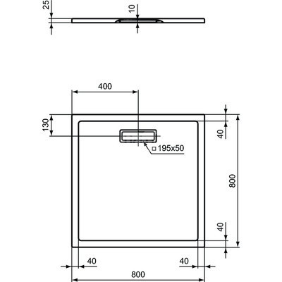 ULTRAFLAT NEW BRODZIK 80X80 KWAD. SILK