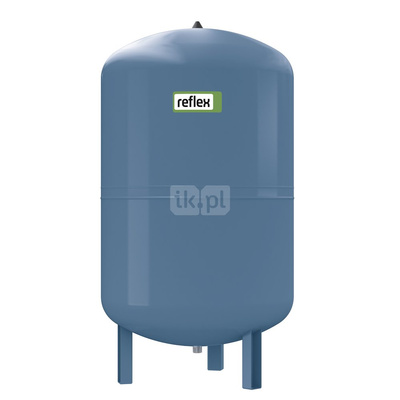 Naczynie wzbiorcze REFLEX Refix DC, pojemność 100 l, 10 bar / 70'C, kolor niebieski, do instalacji  C.W.U.