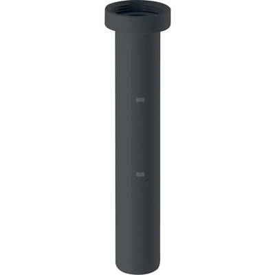 Króciec wlotowy Geberit z nakrętką: Czarny mat