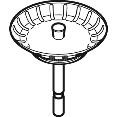 Sitko odpływowe Geberit do odpływu zlewowego