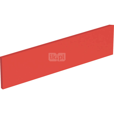 Osłona dekoracyjna Geberit Bambini boczna, do umywalki dla dzieci, niższa umywalka: Czerwony Varicor Nr 227 / Matowy