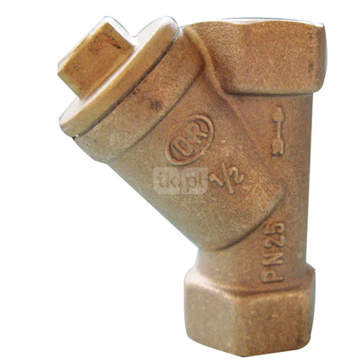 Filtr z osadnikiem i zaslepka gwintowany wew., typ Y222, 1 1/2"