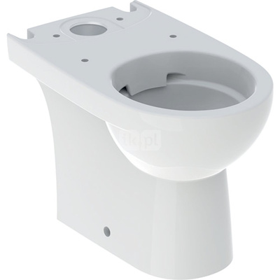 Miska WC stojąca GEBERIT Selnova Compact bez kołnierza wewnętrznego