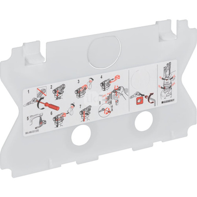 Płytka ochronna Geberit do spłuczki podtynkowej UP700