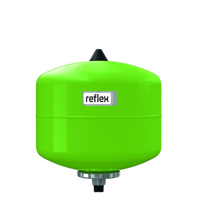 Naczynie wzbiorcze REFLEX DD 12, pojemność 12 l, 10 bar / 70'C, kolor zielony, do instalacji  C.W.U.