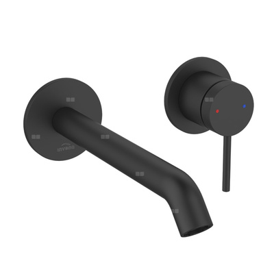 Umywalkowa bateria podtynkowa Kalitea czarny