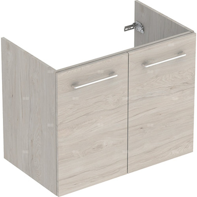 Szafka pod umywalkę GEBERIT Selnova Square Slim,2 drzwi szer.78.8mm