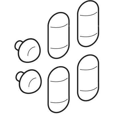 Odbojniki do deski sedesowej SOLO (70115)