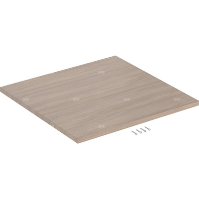 Płyta przykrywająca Geberit iCon do szafki bocznej: Dąb / Melamina, struktura drewna