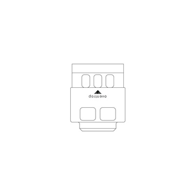 Kołpak instytucjonalny do termostatów Uni LH i Uni MH, biały