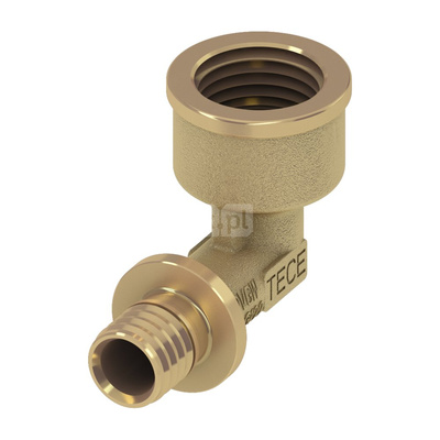 Mufa przejściowa 90' TECE flex, mosiądz, 32 mm x 1'' (zz x GW)