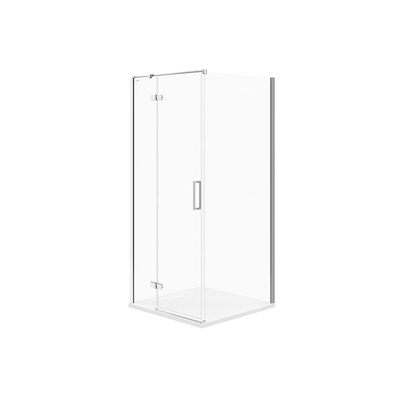KABINA PRYSZNICOWA NAROŻNA CITY 90X90X195 LEWA SZKŁO TRANSPARENTNE