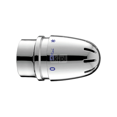 Głowica termostatyczna prosta HERZ Mini-H-DE LUXE, zakres reg. 0-30'C, przyłącze M 28 x 1,5, kolor chrom