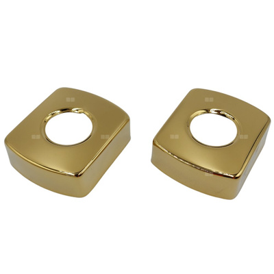 Rozety do baterii Glamour/ Magic, złoty