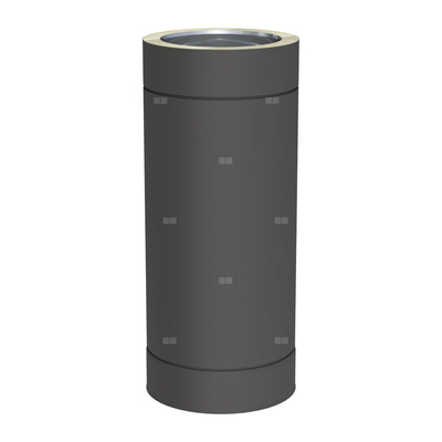 Rura dł. 500mm fi 080mm lakierowana na czarno