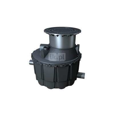 Studzienka do pobierania próbek typ München z PE-HD do zabudowy w ziemi, DN100, właz kl. A/B