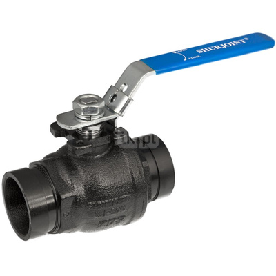 Zawór kulowy ze stali nierdzewnej Groove - 48.3