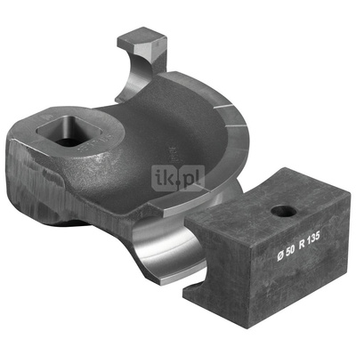 Segment gnący i element ślizg. fi 50, R135