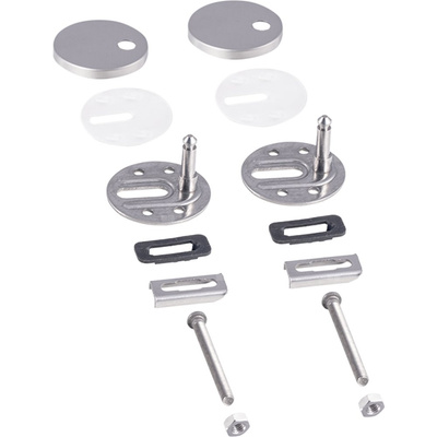 Zestaw trzpieni mocujących Geberit do deski sedesowej z zawiasami wypinanymi z centralnym odblokowaniem