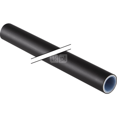 Rura PE-RT II/AL/PE-RT II GEBERIT Mepla 63 mm x 4.5 mm, izolacja kolor czarny - sztanga 5m wielowarstwowa gładka