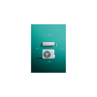 VAIP1-025WN climaVAIR plus, Zestaw mono typu ściennego 2,5 kW, wydajność chłodnicza 2,7 kW, wydajność grzewcza 2,7 kW Klasa energetyczna chłodzenie/grzanie, A+++/A++