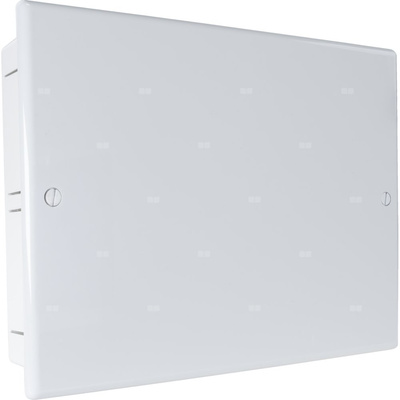 Plastikowa szafka do rozdzielacza wody użytkowej ADM, 8 punktów poboru, 330 X 530 X 88 mm