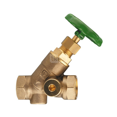 Zawór odcinający HERZ STRÖMAX-AW mosiądz DN 65 GW, max. 80'C, max. 10 bar